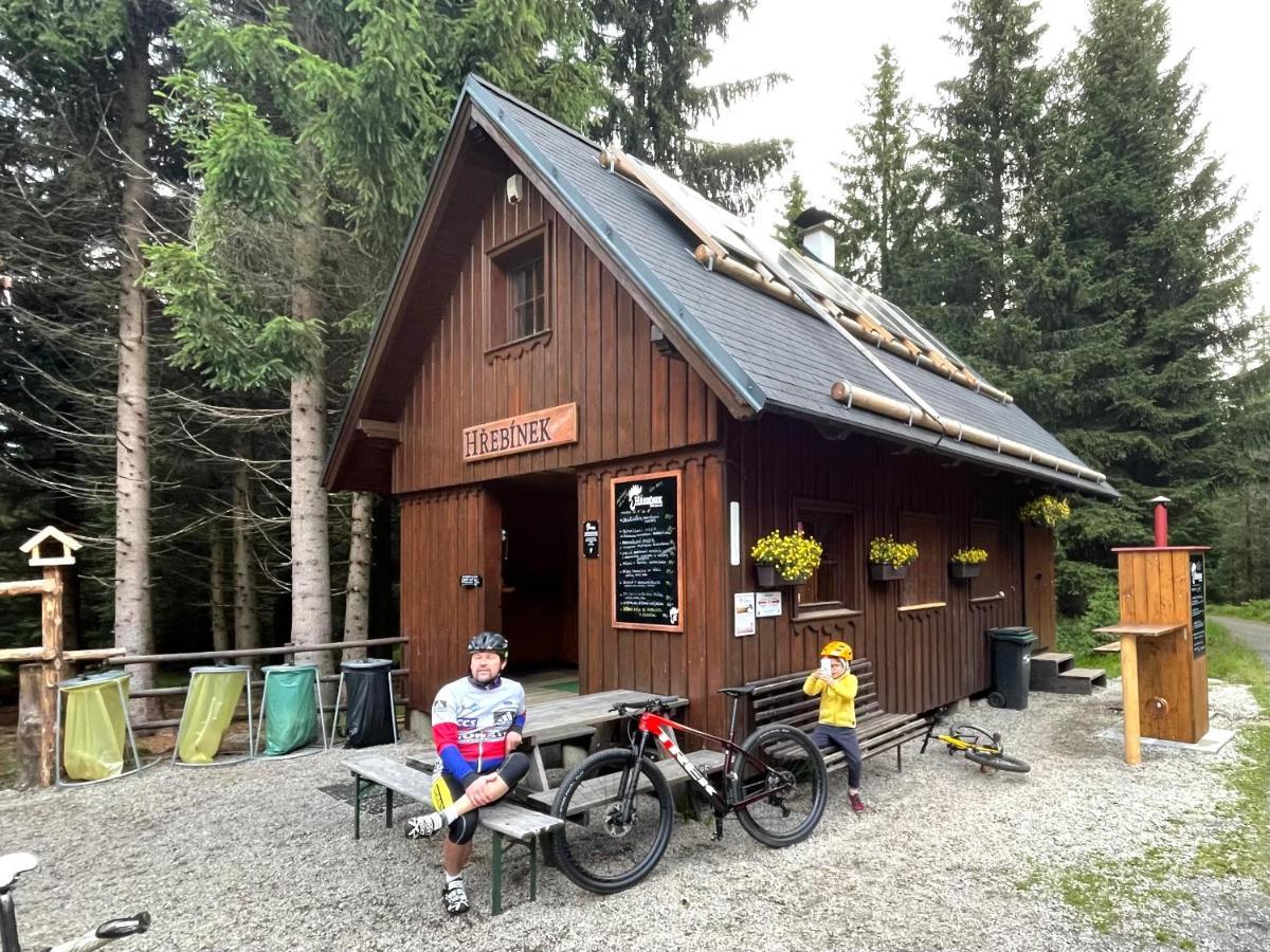 Apartmán V lese Bedřichov Kültér fotó
