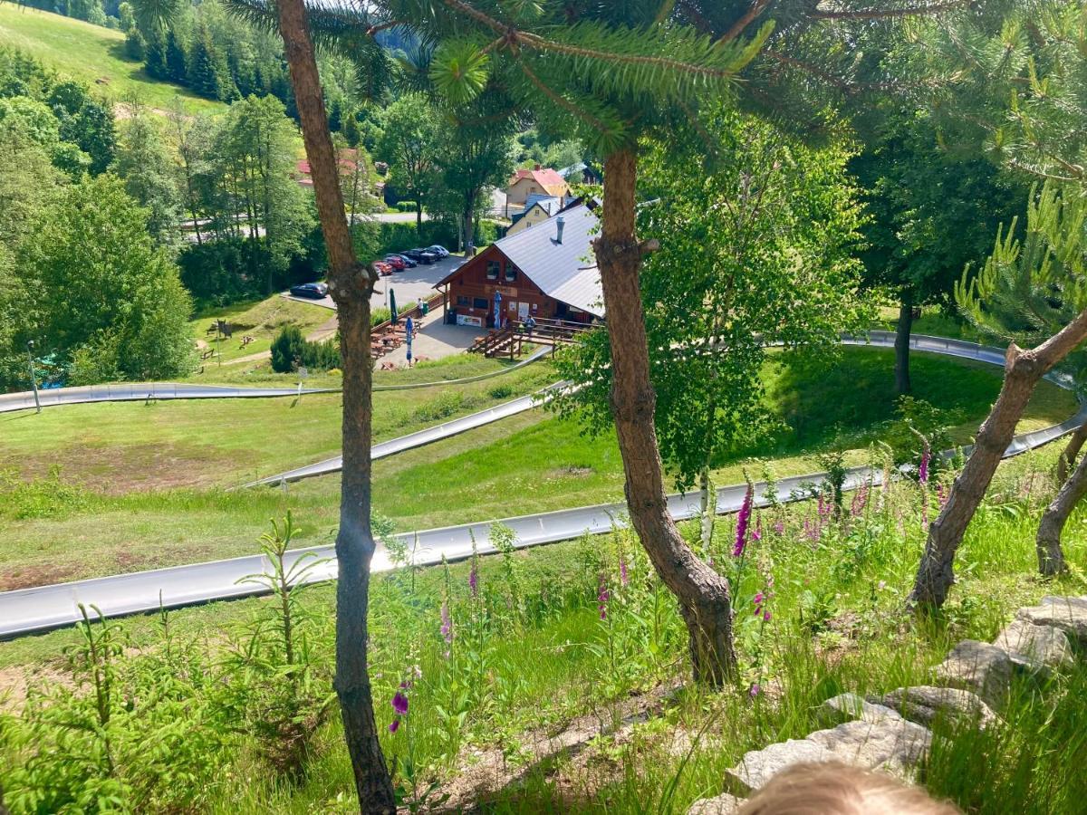 Apartmán V lese Bedřichov Kültér fotó